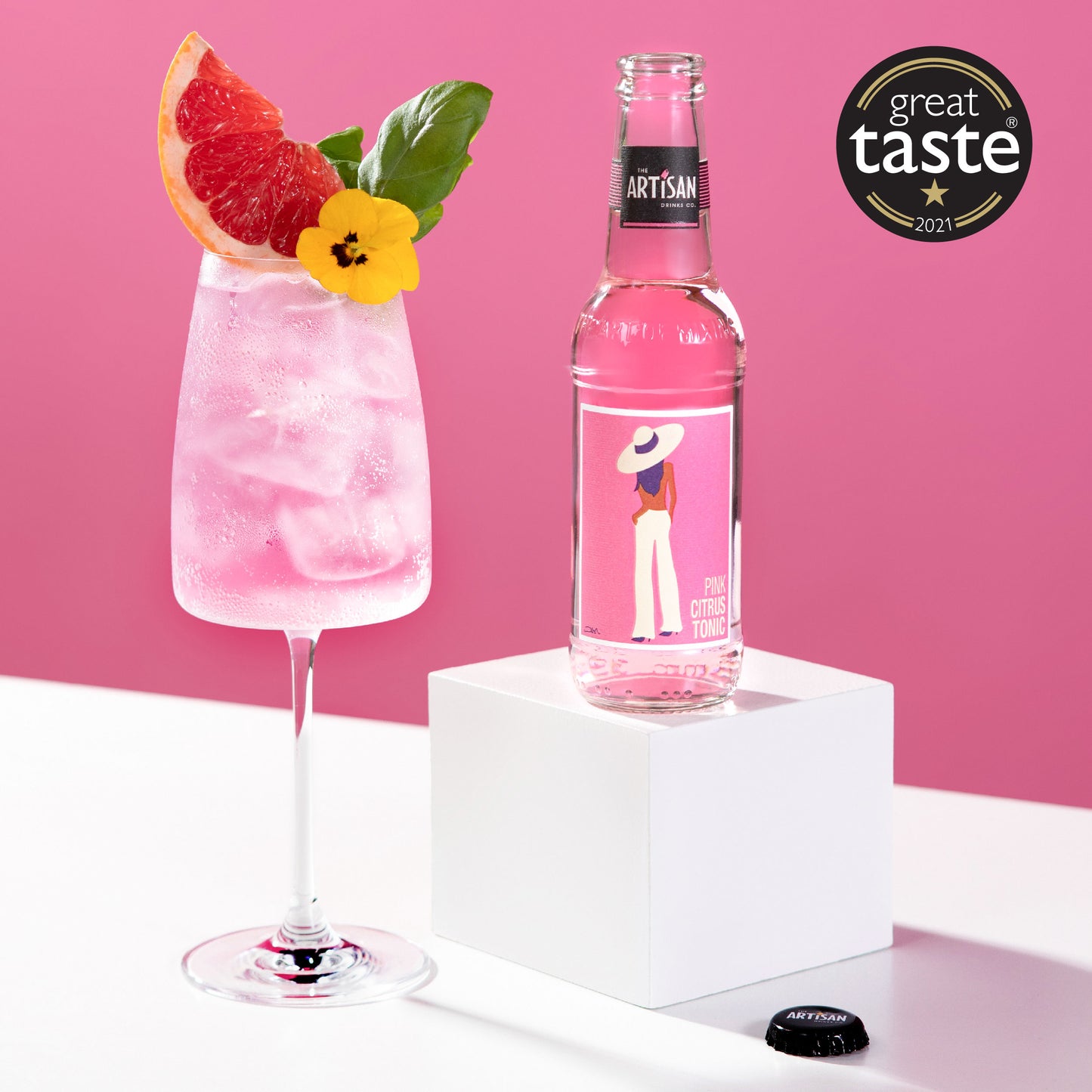 Pink Citrus Tonic
