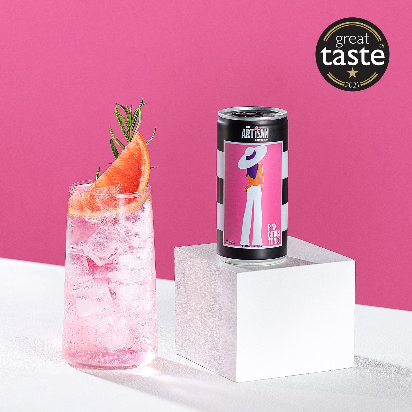 Pink Citrus Tonic