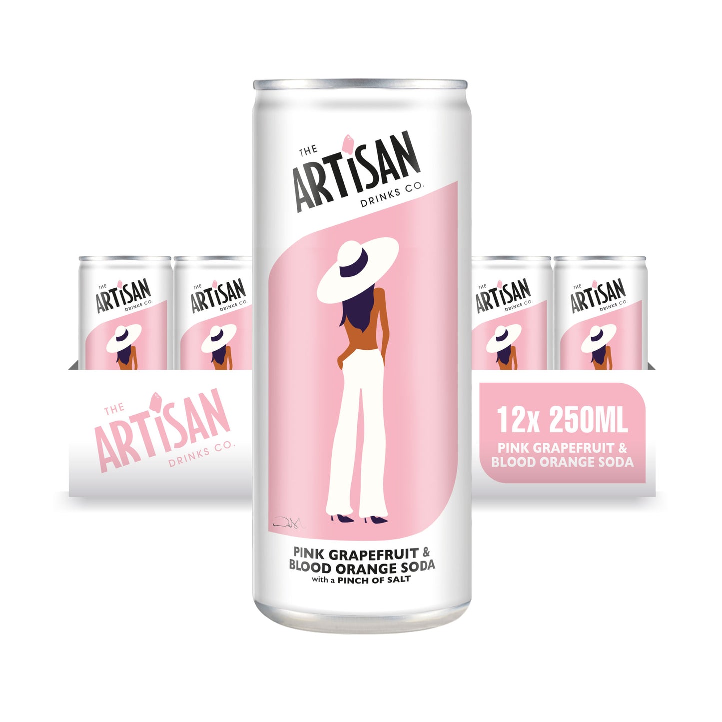 Pink Grapefruit & Blood Orange Soda