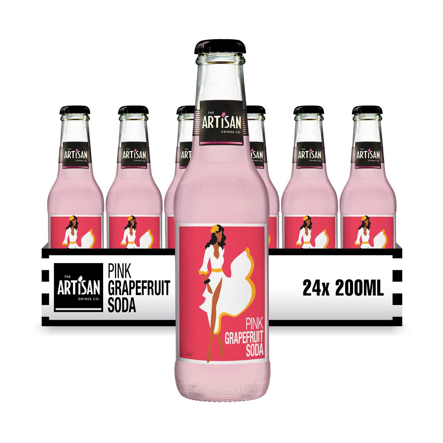 Pink Grapefruit Soda Mixer