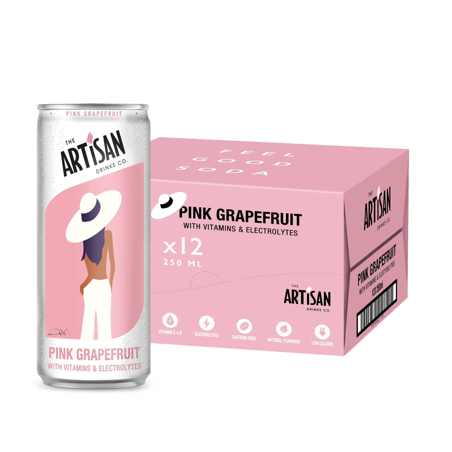 Pink Grapefruit with Vitamins and Electrolytes